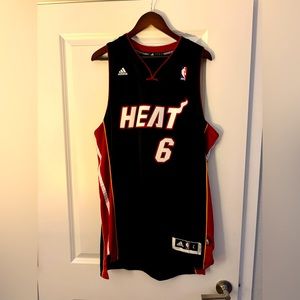Vintage LeBron James Miami Heat Adidas Jersey Men’s Large